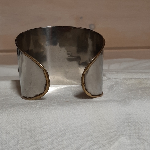 Handmade Initial Cuff Bracelet - Picture 2 of 3